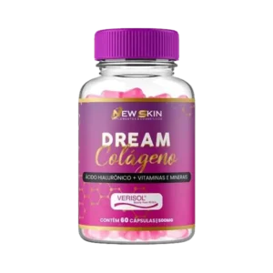 Dream Colágeno – Suplemento de Colágeno Hidrolisado para Pele, Cabelos e Unhas