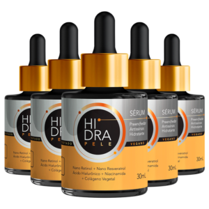 Hidra Pele: Preenchedor Antissinais – 5 Frascos