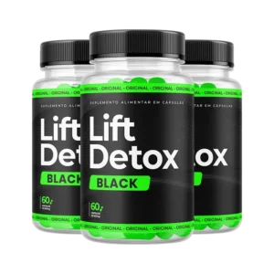 Lift Detox Black – Acelere seu Metabolismo de Maneira Natural e Eficaz – 3 Potes