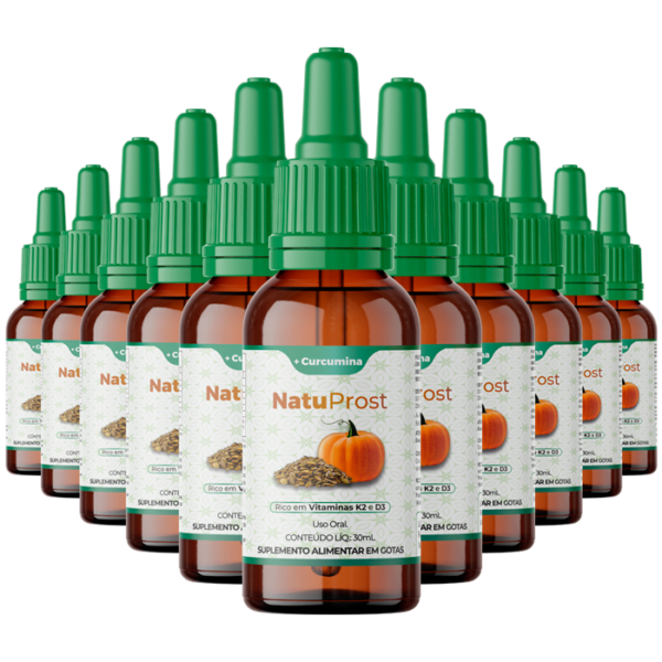 NatuProst – Óleo de Semente de Abóbora – 11 Frascos