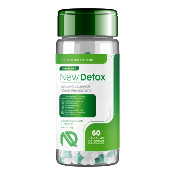 New Detox – Suplemento Natural para Desintoxicação